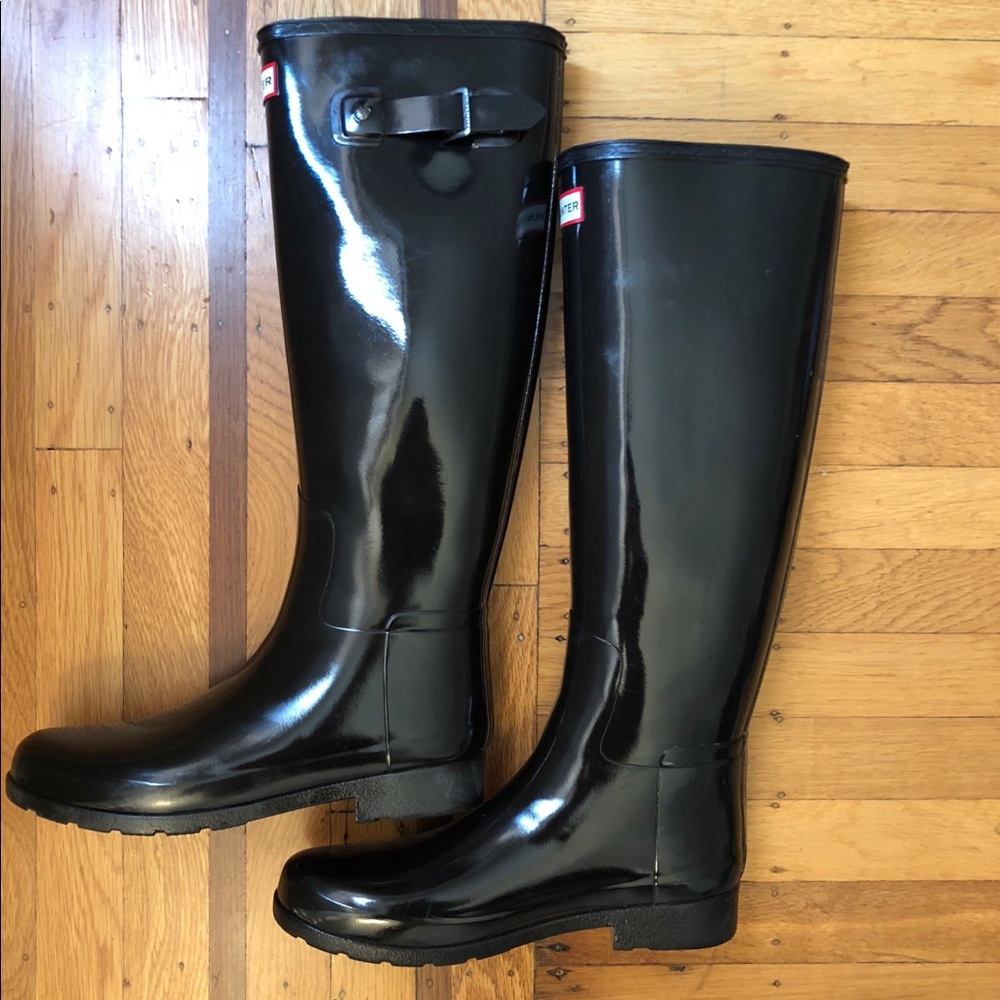 Hunter Black Rain Boots